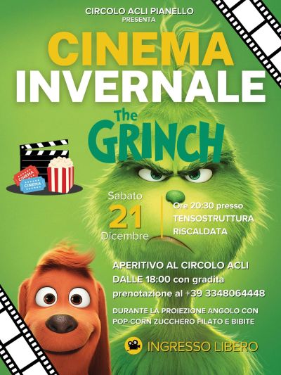 Cinema Invernale "The Grinch" - Circolo Acli Pianello di Ostra (AN)