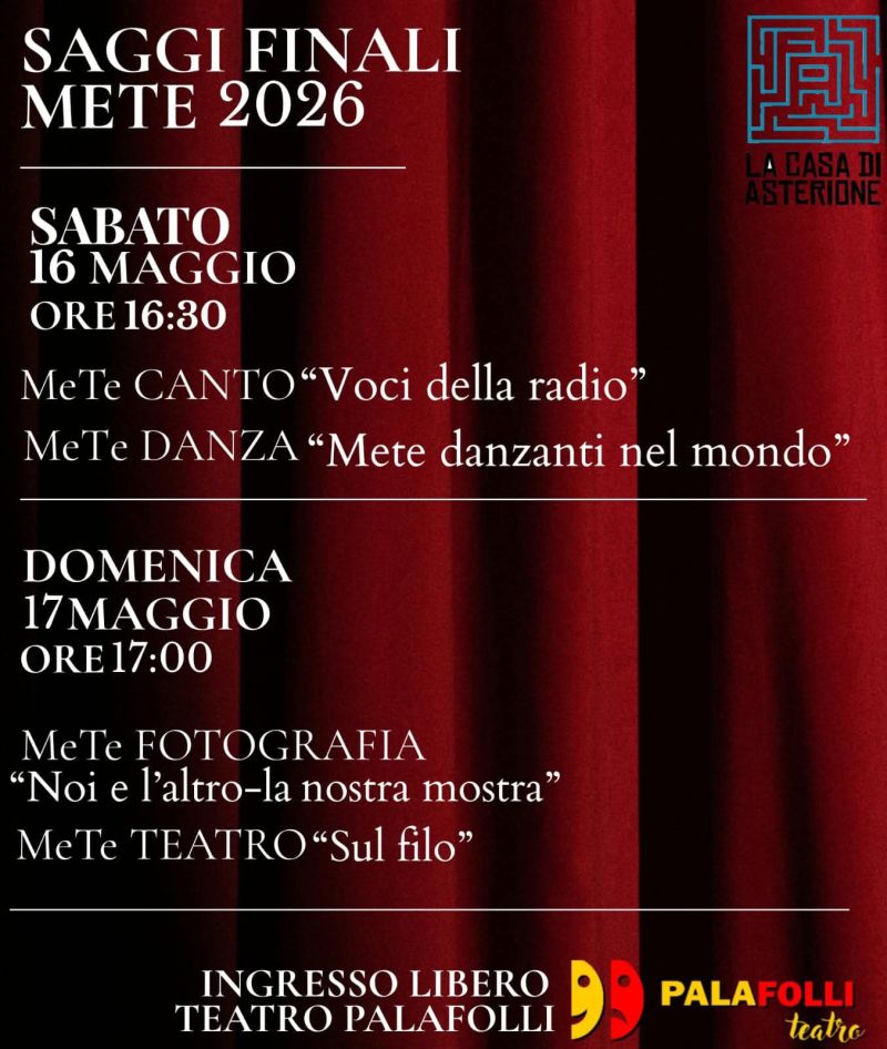 SAGGI FINALI METE 2026 - ASCOLI PICENO