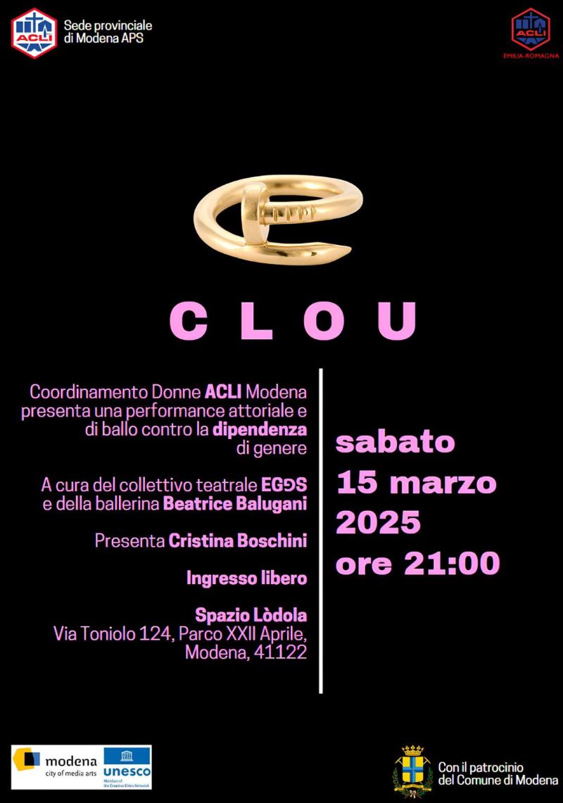 Clou - Acli Modena e Acli Emilia Romagna
