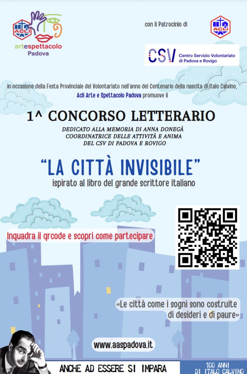 1^ Concorso Letterario: La città invisibile - Acli Arte e Spettacolo Padova (PD)