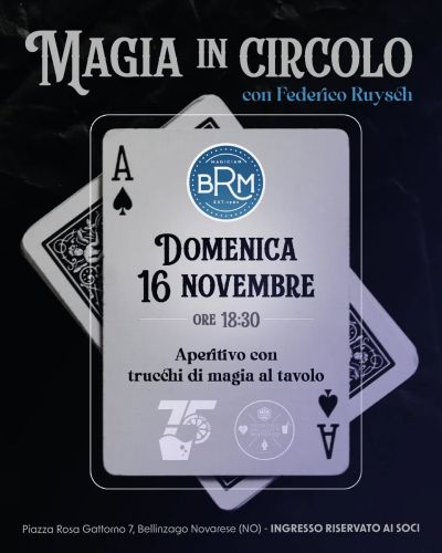 Magia in circolo - Bellinzago (NO) - Circolo Acli Bellinzago (NO)