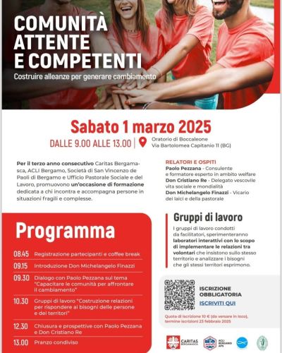 Comunità attente e competenti - Acli Bergamo (BG)