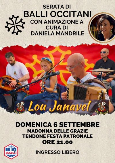 SERATA DI BALLI OCCITANI - CIRCOLO ACLI MADONNA DELLE GRAZIE (CN)