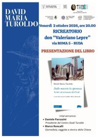 PRESENTAZIONE LIBRO - DALLE MACERIE LA SPERANZA SCRITTI SUL TERREMOTO DEL FRIULI - RUDA (UD) - ACLI UDINE - CIRCOLO ACLI G. TONIOLO DI RUDA (UD)