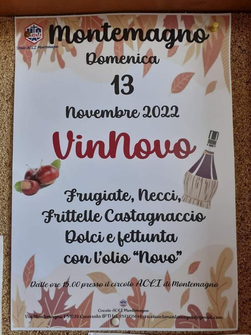 VinNovo - Circolo Acli Montemagno (PT)