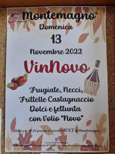 VinNovo - Circolo Acli Montemagno (PT)