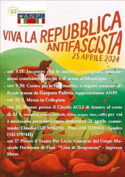 Viva la Repubblica Antifascista - Circolo Acli Aranco