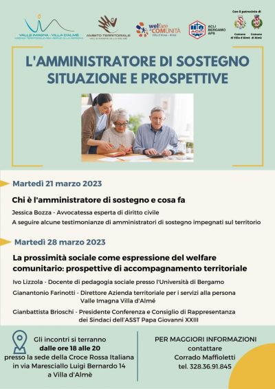 L&#039;amministratore di sostegno: Situazione e prospettive - Acli Bergamo (BG)