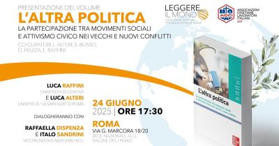 Presentazione del volume "L'Altra Politica"