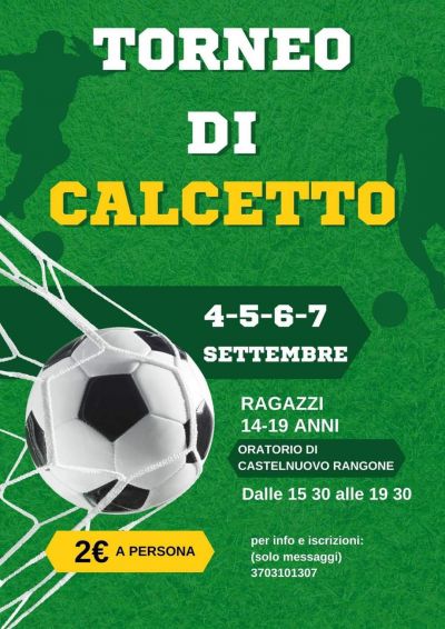 Torneo di Calcetto - Circolo Acli Castenuovo Rangone (MO)