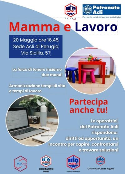 MAMMA E LAVORO - PERUGIA