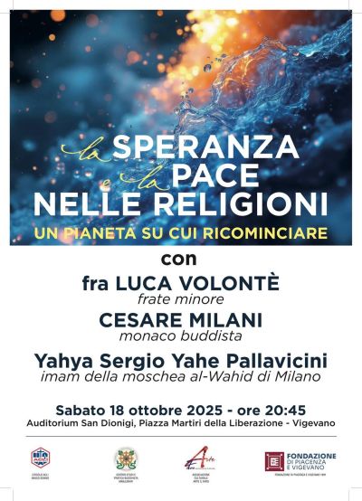 La Speranza e la Pace nelle Religioni - Vigevano - Circolo Acli Basso Sebino (BG)