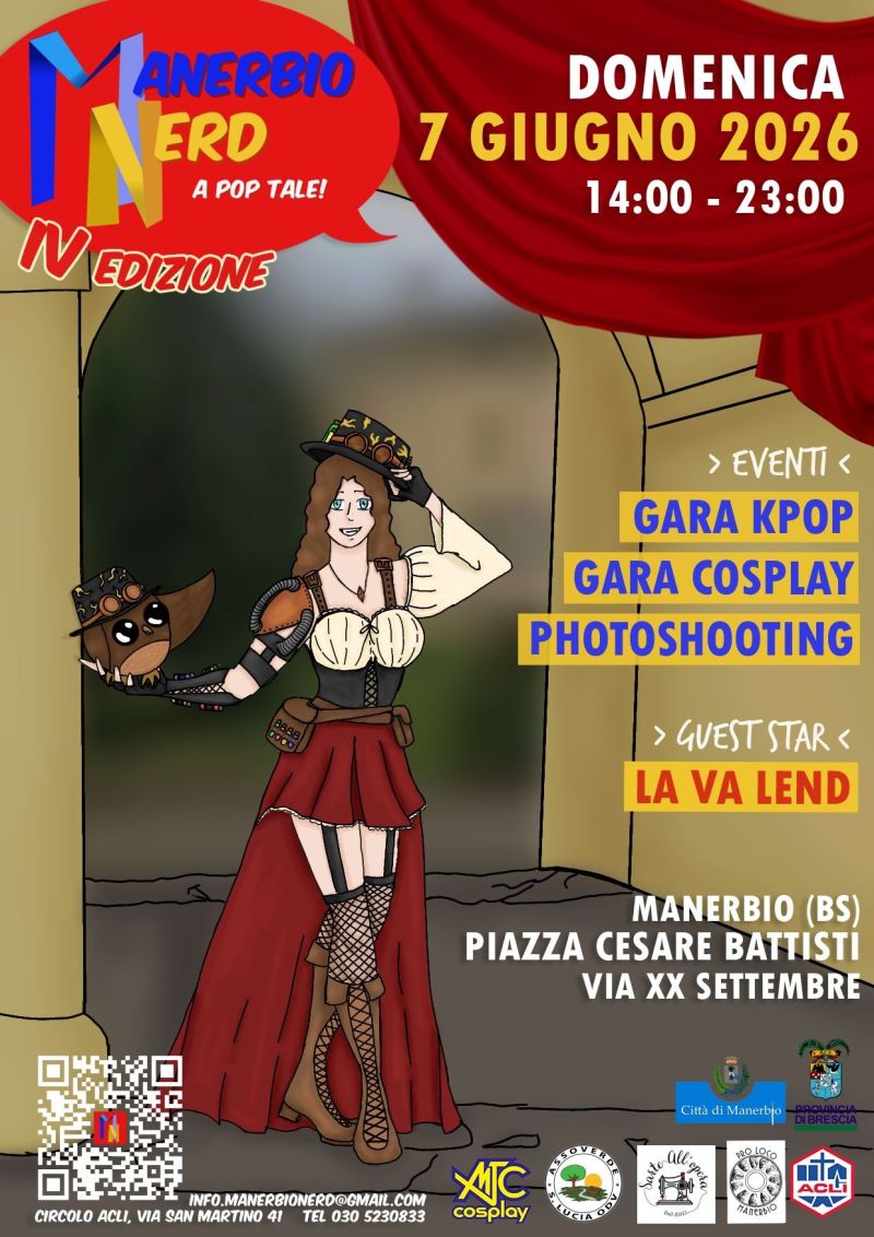 MANERBIO NERD - A POP TALE! - MANERBIO (BS)