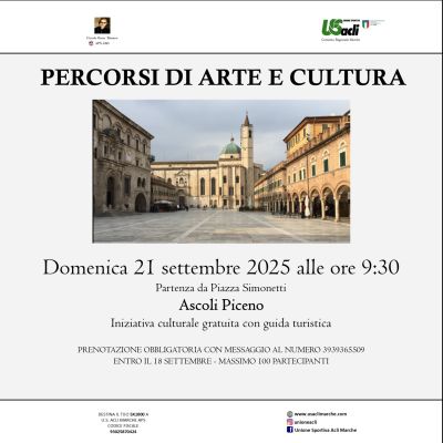 Percorsi di arte e cultura - Ascoli Piceno - US Acli Marche e Circolo Acli Oscar Romero (AP)