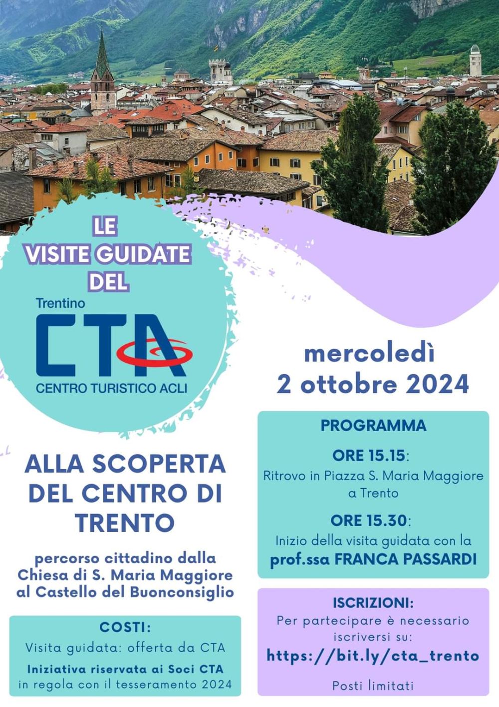 Alla scoperta del centro di Trento - CTA Trentino (TN)