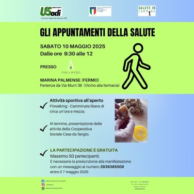 Gli appuntamenti della salute - US Acli Marche
