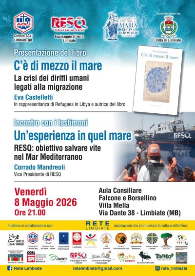 PRESENTAZIONE DEL LIBRO "C'E' DI MEZZO IL MARE" - LIMBIATE (MB)