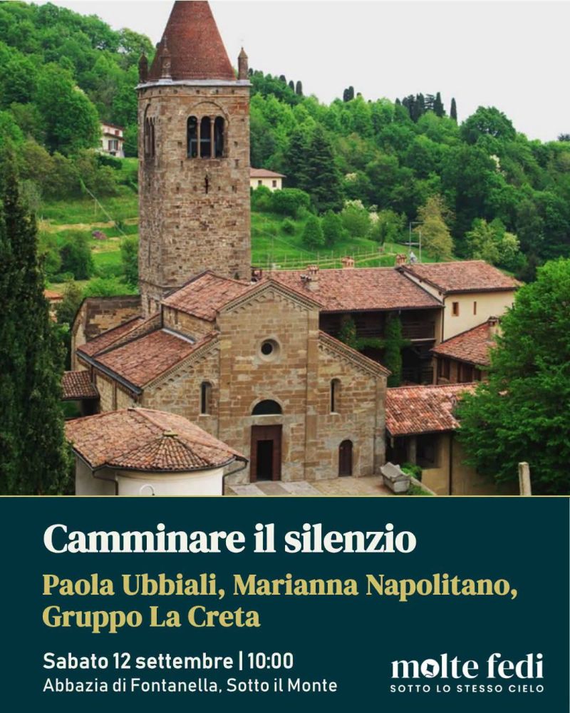 CAMMINARE IL SILENZIO - SOTTO IL MONTE (BG) - MOLTE FEDI SOTTO LO STESSO CIELO - ACLI BERGAMO
