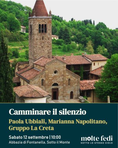 CAMMINARE IL SILENZIO - SOTTO IL MONTE (BG) - MOLTE FEDI SOTTO LO STESSO CIELO - ACLI BERGAMO