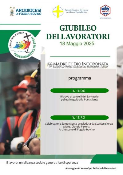 Giubileo dei Lavoratori - Acli Foggia (FG)