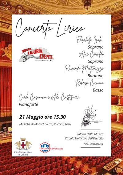 Concerto Lirico - Genova - Acli Genova (GE)