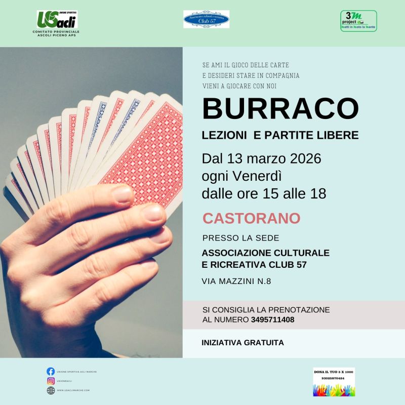 BURRACO A CASTORANO