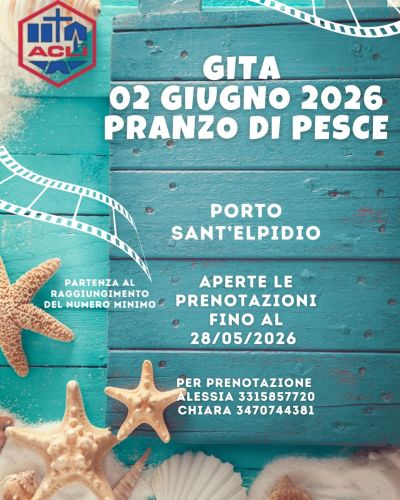 GITA E PRANZO DI PESCE - PORTO SANT'ELPIDIO (FM)