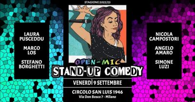 Stand up comedy open mic - Circolo Acli San Luis 1946 (MI)