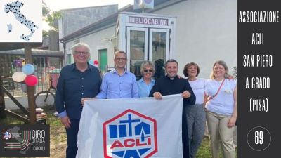 ASSOCIAZIONE ACLI SAN PIERO A GRADO (PISA). LE ATTIVITA’ CON LA PARROCCHIA E IL GRUPPO LETTERARIO ALIMENTANO LO SPIRITO AGGREGATIVO DELLE ACLI DI SAN PIERO A GRADO