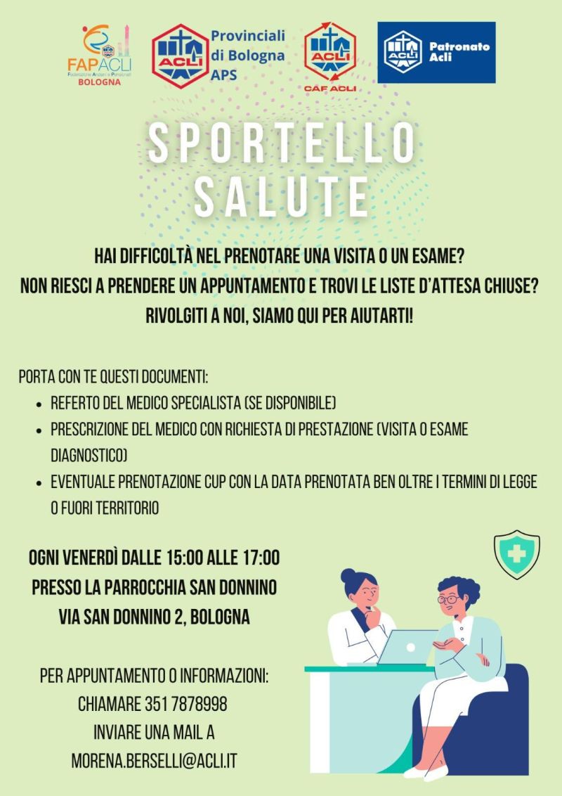 Sportello Salute - Acli Bologna (BO)