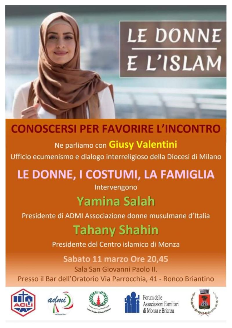 Le donne e l'Islam - Circolo Acli Ronco Briantino (MI)