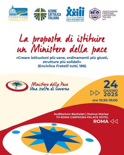 La proposta di istituire un Ministero della Pace - Roma