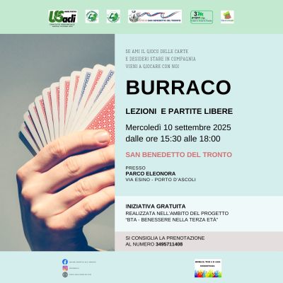 Burraco: Lezioni e Partite Libere - San Benedetto del Tronto - US Acli Marche