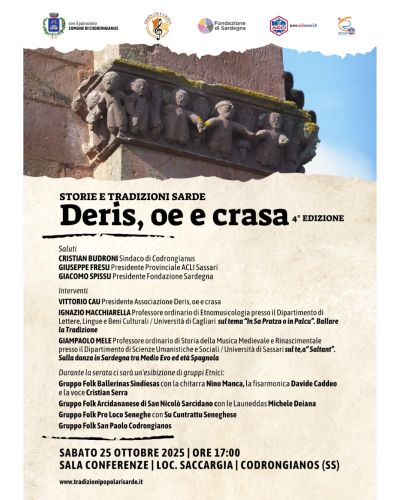 Deris, oe e crasa - Codrongianos (SS) - Acli Sassari (SS)