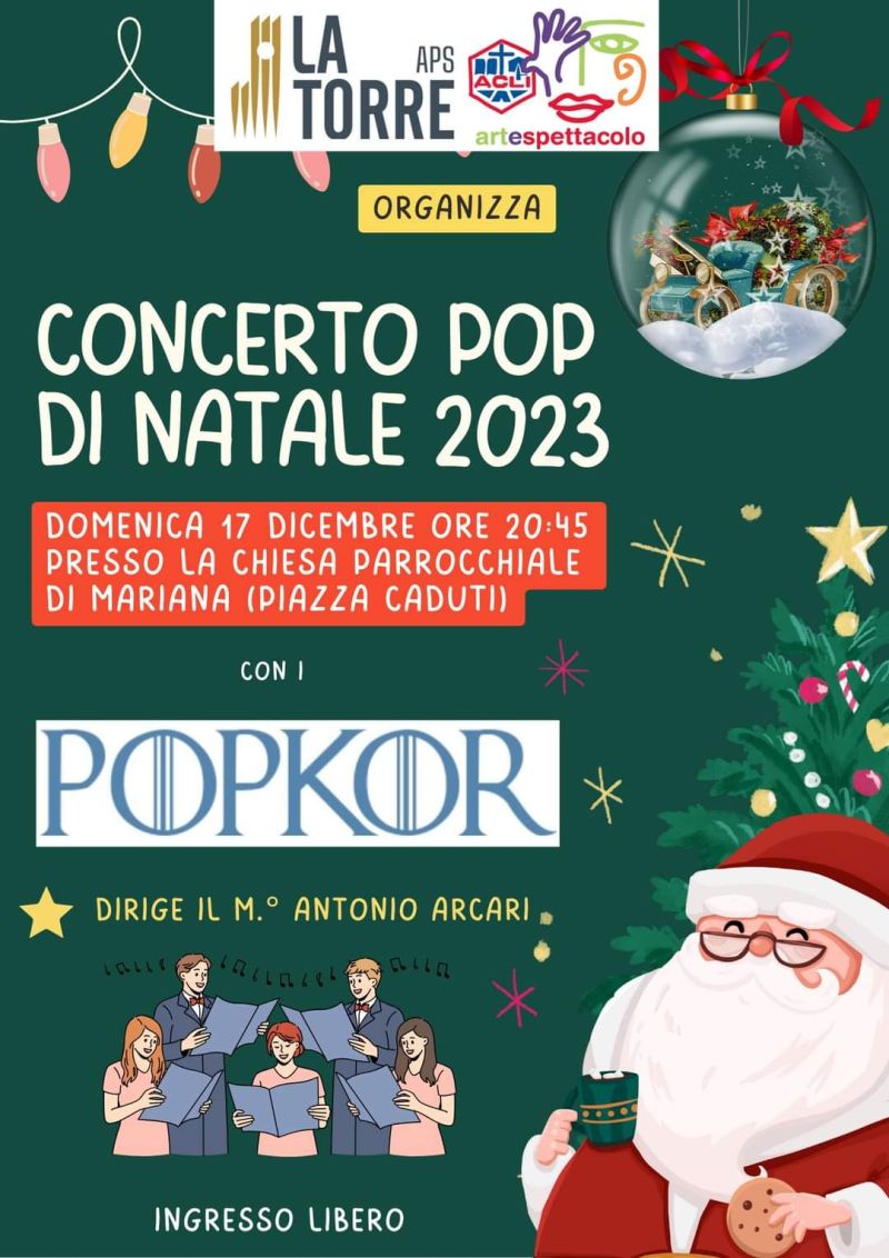 Concerto Pop di Natale 2023 - Ass. 