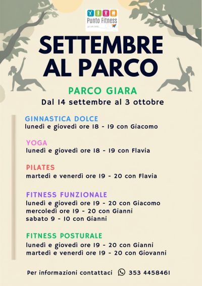 SETTEMBRE AL PARCO - PARCO GIARA - PORTO D'ASCOLI - US ACLI MARCHE - SAN BENEDETTO DEL TRONTO (AP)