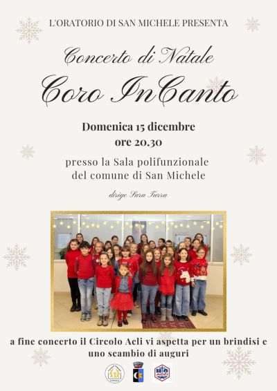 Concerto di Natale: Coro in Canto - Circolo Acli Grumo San Michele (TN)