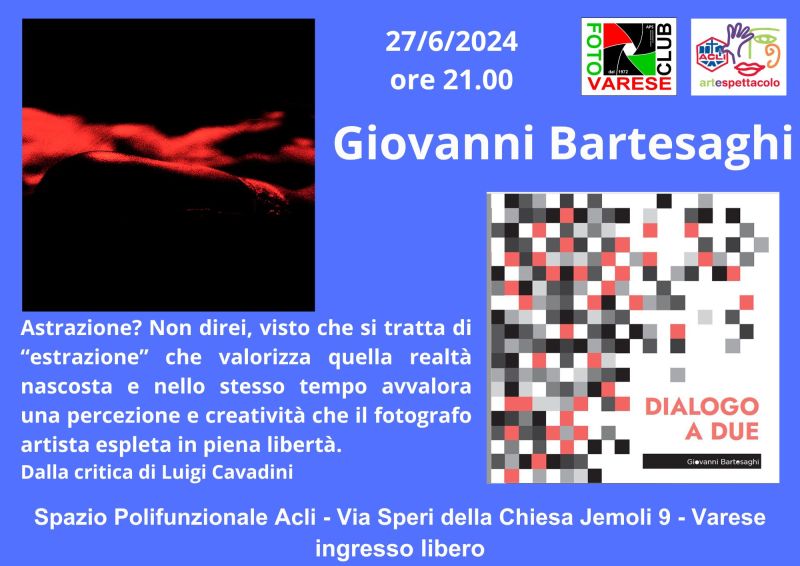 Giovanni Bartesaghi - Acli Arte e Spettacolo Varese (VA)