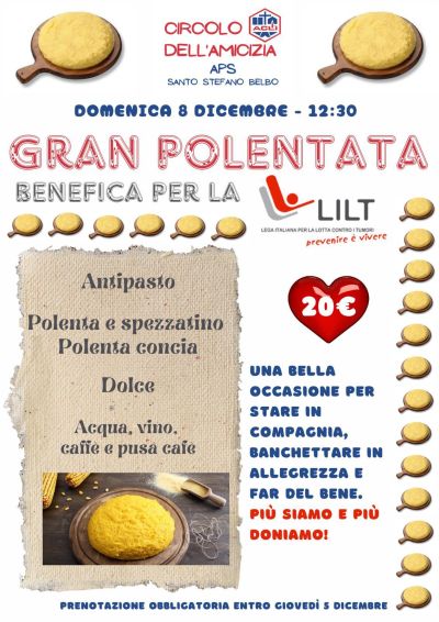 Gran Polentata - Circolo Acli dell'Amicizia (CN)
