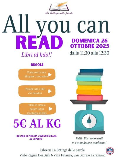 All you can read - San Giorgio a Cremano (NA) - La Bottega delle parole (NA)