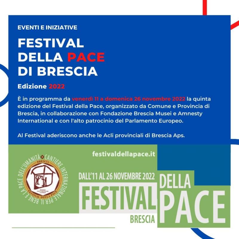Festival della Pace di Brescia - Acli Brescia (BS)