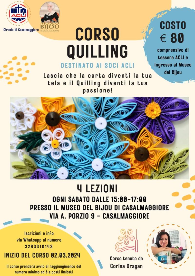 Corso Quilling - Circolo Acli Casalmaggiore (CR)