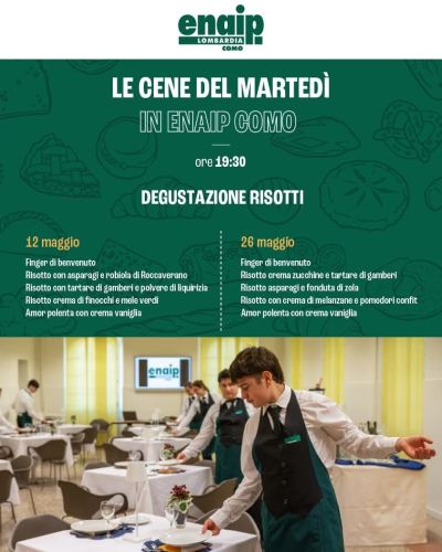 LE CENE DEL MARTEDI' - COMO