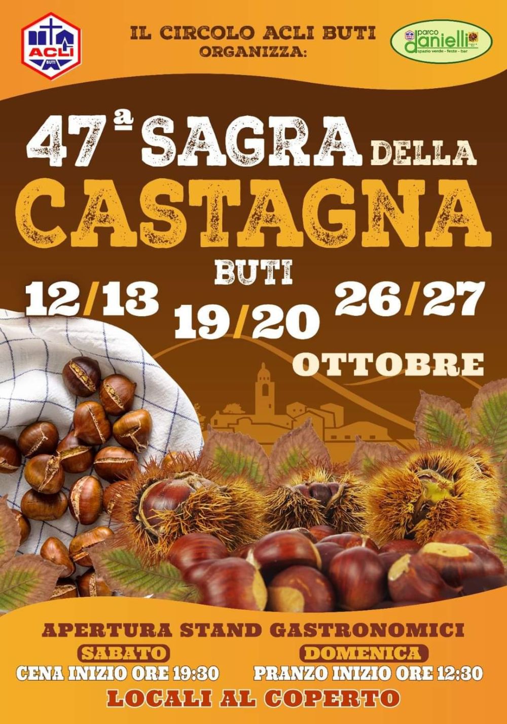 47ª Sagra della Castagna - Circolo Acli Buti (PI)