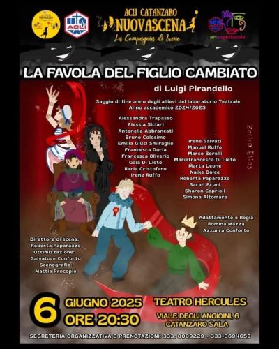 LA FAVOLA DEL FIGLIO CAMBIATO - SAGGIO DI FINE ANNO - CATANZARO - NUOVASCENA ACLI ARTE E SPETTACOLO (CZ)
