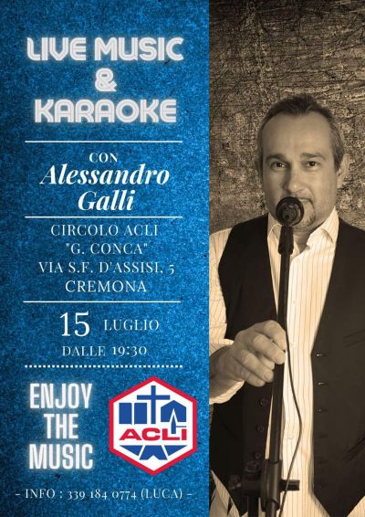 Live Music &amp; Karaoke - Circolo Acli Conca (CR)