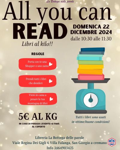 All you can Read - La Bottega delle parole affiliata Acli Napoli (NA)