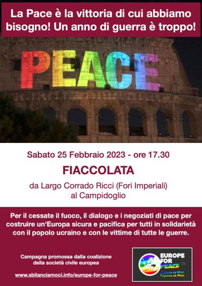 Fiaccolata per la Pace - Acli Roma (RM)
