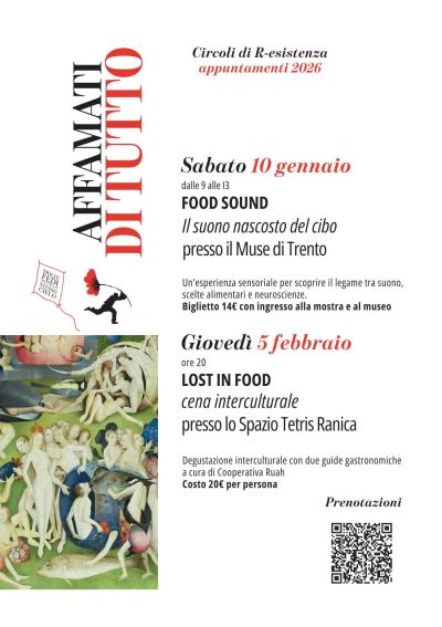 FOOD SOUND IL SUONO NASCOSTO DEL CIBO - MUSE DI TRENTO - ACLI BERGAMO