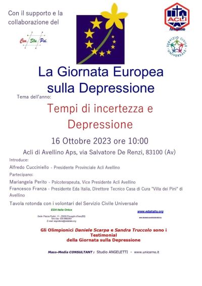 La Giornata Europea sulla Depressione - Acli Avellino (AV)